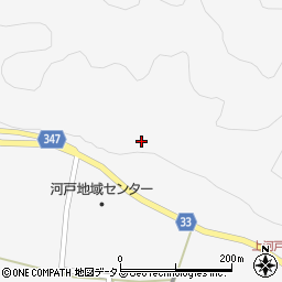 広島県東広島市河内町河戸867周辺の地図