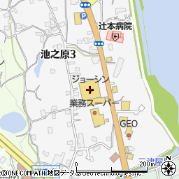 ジョーシン狭山店周辺の地図