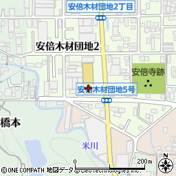 ココカラファイン桜井南店周辺の地図