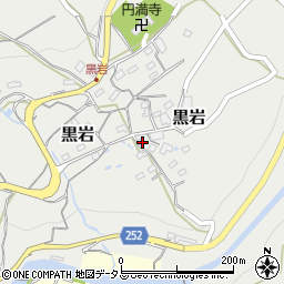 香川県小豆郡土庄町黒岩222周辺の地図