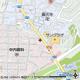 大阪ガスサービスショップムラモト周辺の地図