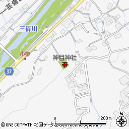 神目神社周辺の地図