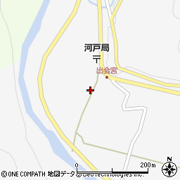 広島県東広島市河内町河戸154周辺の地図