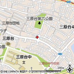 三原台動物病院周辺の地図
