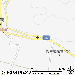 広島県東広島市河内町河戸312周辺の地図