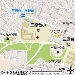 大阪府堺市南区三原台周辺の地図