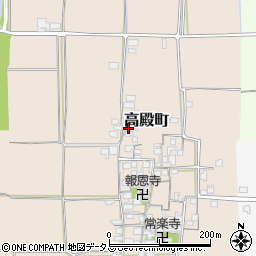 奈良県橿原市高殿町311周辺の地図
