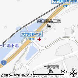 株式会社西日本宇佐美　２号福山ＳＳ周辺の地図