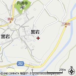 香川県小豆郡土庄町黒岩330-1周辺の地図