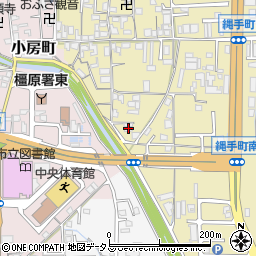 奈良県橿原市縄手町268周辺の地図