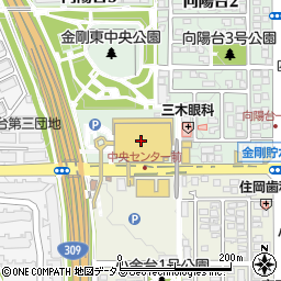 関西みらい銀行金剛東出張所 ＡＴＭ周辺の地図