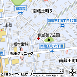 セジュール藤井Ｂ周辺の地図