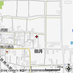 奈良県大和高田市田井174周辺の地図