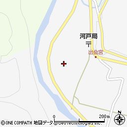 広島県東広島市河内町河戸129周辺の地図