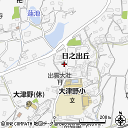 広島県福山市大門町日之出丘8-8周辺の地図