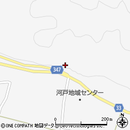 広島県東広島市河内町河戸307周辺の地図