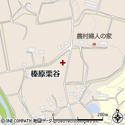 奈良県宇陀市榛原栗谷周辺の地図