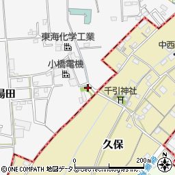 藤池神社周辺の地図