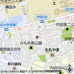 引野町桃山市営住宅１号館周辺の地図