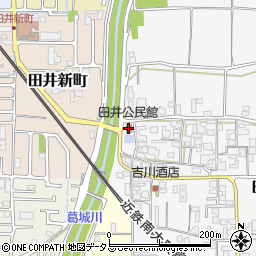 田井公民館周辺の地図