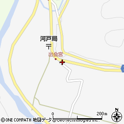 広島県東広島市河内町河戸242周辺の地図