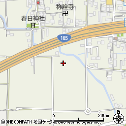 奈良県橿原市四条町394周辺の地図