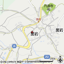 香川県小豆郡土庄町黒岩202周辺の地図
