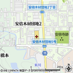 セリア桜井店周辺の地図