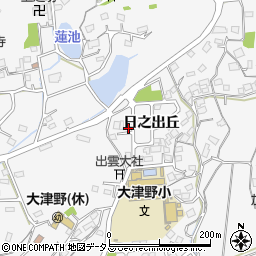 広島県福山市大門町日之出丘8-6周辺の地図
