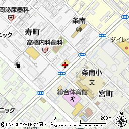 ウエルシア薬局　泉大津寿店周辺の地図