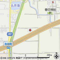 奈良県橿原市四条町417周辺の地図