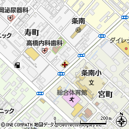 ウエルシア泉大津寿店周辺の地図