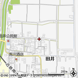 奈良県大和高田市田井423周辺の地図