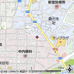 大阪府富田林市富田林町25周辺の地図