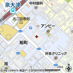 泉大津総合労働相談コーナー周辺の地図