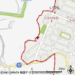 広島県広島市安佐北区安佐町くすの木台4周辺の地図