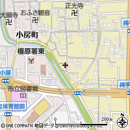 奈良県橿原市縄手町263周辺の地図