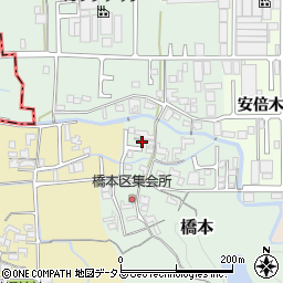 奈良県桜井市橋本565周辺の地図