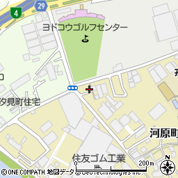 西川モータース周辺の地図