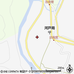 広島県東広島市河内町河戸135周辺の地図