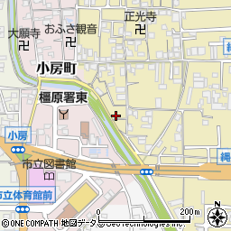 奈良県橿原市縄手町262-8周辺の地図