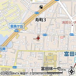 富田林保健所周辺の地図