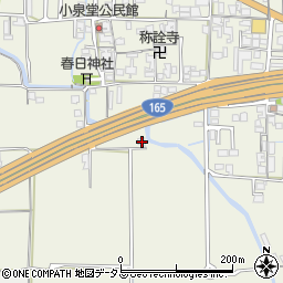 奈良県橿原市四条町460周辺の地図