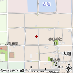 奈良県葛城市大畑310周辺の地図