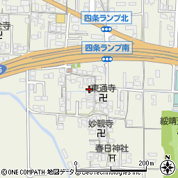 奈良県橿原市四条町511周辺の地図