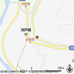 広島県東広島市河内町河戸269周辺の地図