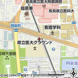 奈良県橿原市四条町561周辺の地図