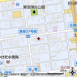 下田工業株式会社　広島出張所周辺の地図