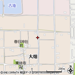 奈良県葛城市大畑154周辺の地図