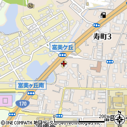 大阪トヨタ自動車　富田林店周辺の地図